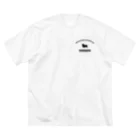 onehappinessのONEHAPPINESS　ミニチュアダックスフンド ビッグシルエットTシャツ