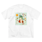 pop-popのPOP girl 『like』 ビッグシルエットTシャツ