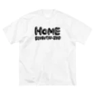 THE DOUBUTSU-ZOO SHOPのHOME ロゴ ビッグシルエットTシャツ