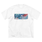 K-LINEのBLUE 001 ビッグシルエットTシャツ