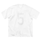 chii workshopのnumber 5 ビッグシルエットTシャツ