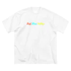 うぐいすのRed,Blue,Yellow ビッグシルエットTシャツ