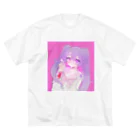 あくむ病院の病み子たゃ ビッグシルエットTシャツ