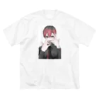 homareのEyebrow Piercing  ビッグシルエットTシャツ