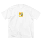 Taco Allergy のアメリカンジョークさん ビッグシルエットTシャツ