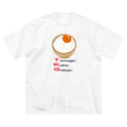 Draw freelyのTKG 卵かけご飯 Big T-Shirt