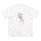 小鹿屋のつられ猫トム Big T-Shirt