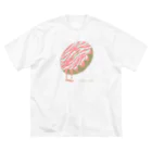 Sweet-Tのトラ柄ドーナツジャンキー ビッグシルエットTシャツ