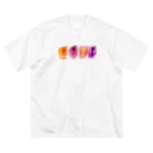 chack_chackのLOVE ビッグシルエットTシャツ