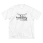 mojokinnのサイとの晩餐（黒線画） Big T-Shirt