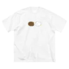 kinako-mochi.のカフェオーレ ビッグシルエットTシャツ