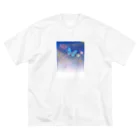 St.SKの宇宙 ビッグシルエットTシャツ