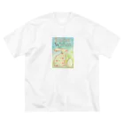 うさぎ×３のうさぎさん ビッグシルエットTシャツ