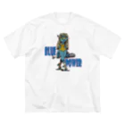 nidan-illustrationの“BLUE POWER” Big T-Shirt