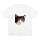 でおきしりぼ子の実験室の吾輩は猫である。 ビッグシルエットTシャツ