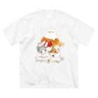 aska/ねこのかんづめのにゃんこカフェ：ワッフル Big T-Shirt
