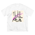 たまぐらふのThis is a pen ビッグシルエットTシャツ