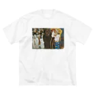 art-standard（アートスタンダード）のグスタフ・クリムト（Gustav Klimt） / 『ベートーヴェンフリーズ』 ビッグシルエットTシャツ