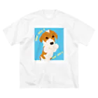 burijinaのコーギー犬 ビッグシルエットTシャツ