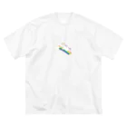 Naokunの『ユニコーンはどこにいるの？』 ビッグシルエットTシャツ