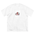 みんなのショップの【数量限定】ショートケーキ🍰 ビッグシルエットTシャツ