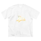 ふうふうたかのラブラドール・レトリバー ビッグシルエットTシャツ