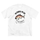 猫と釣り人のKAMPACHI_EB_1CW ビッグシルエットTシャツ