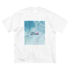 once-impersonalのネームロゴ【OiL】 ビッグシルエットTシャツ