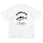 猫と釣り人のKATSUO_EB_1CW ビッグシルエットTシャツ