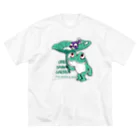 イラスト MONYAAT のオレサマガエル ビッグシルエットTシャツ