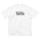 SWITCHのlogo_black Big T-Shirt