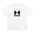 Yoshimi Namihira波平 佳実🇳🇦のHANJA 黒ロゴ ビッグシルエットTシャツ