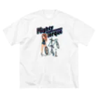 nidan-illustrationの"Mighty Torque" ビッグシルエットTシャツ