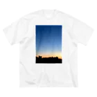 Hayco Art Studioの夕陽 ビッグシルエットTシャツ