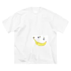 ホームタウンスター　Hometown Star のバナナスマイリー　Banana Smiley ビッグシルエットTシャツ