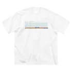 新商品PTオリジナルショップの昭和47年信越本線ダイヤグラム Big T-Shirt