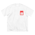 居留守のいるガール ビッグシルエットTシャツ