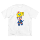 MNLOPのロエル君4歳（color） ビッグシルエットTシャツ