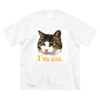 たいちゃんのI’m cat ビッグシルエットTシャツ