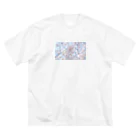 ぴてらのさくら ビッグシルエットTシャツ