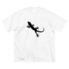 にじゅうまるのGecko ビッグシルエットTシャツ