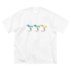 ゆるん屋。のドンキホーテペンギンくん Big T-Shirt