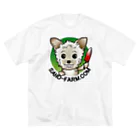 Sand Farm Fukaya / サンドファーム深谷のサンドファーム深谷 公式キャラクター ｢サンドちゃん｣ ビッグシルエットTシャツ