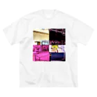 YUTA/74のgrafitti ビッグシルエットTシャツ