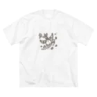 　M式箱のふむむ ビッグシルエットTシャツ