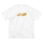 cotton-berry-pancakeの揚げパン ビッグシルエットTシャツ