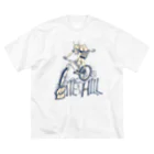 nidan-illustrationの"BITE the HILL" ビッグシルエットTシャツ