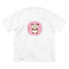 万枚ちゃんのおにぎりパンダ ビッグシルエットTシャツ