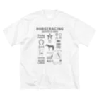 KAWAGOE GRAPHICSのHORSERACING GRAPHICS Big T-Shirt