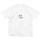 12-Saturdayの12T ビッグシルエットTシャツ